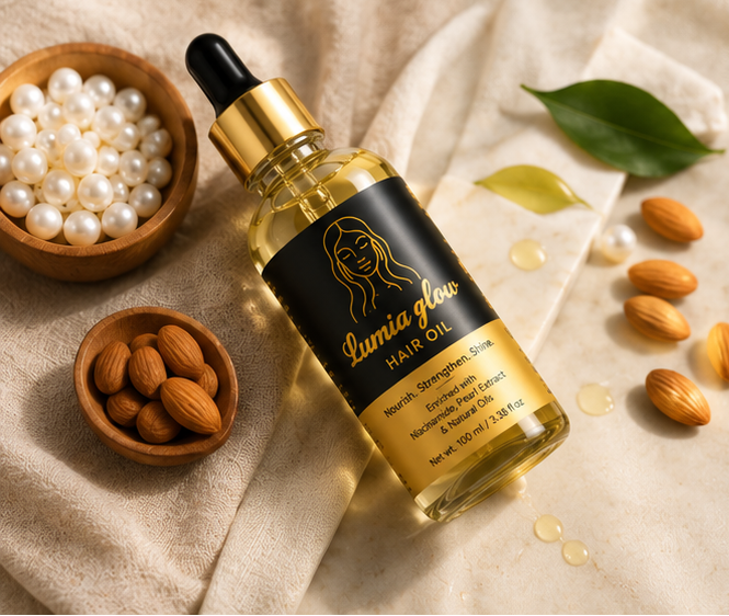Lumia Glow Hair Oil – The Secret to Radiant, Strong Hair
